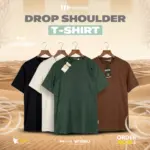 Drop Shoulder T-Shirt | 4pc Combo